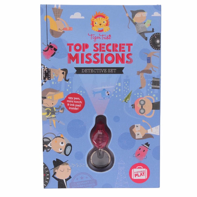 Tiger Tribe Top Secret Missions Detective Set 