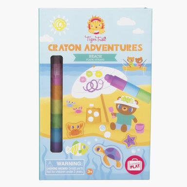 Tiger Tribe Crayon Adventures - Beach Front