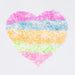 Tiger Tribe Glitter Goo - Pastel Shimmer Heart
