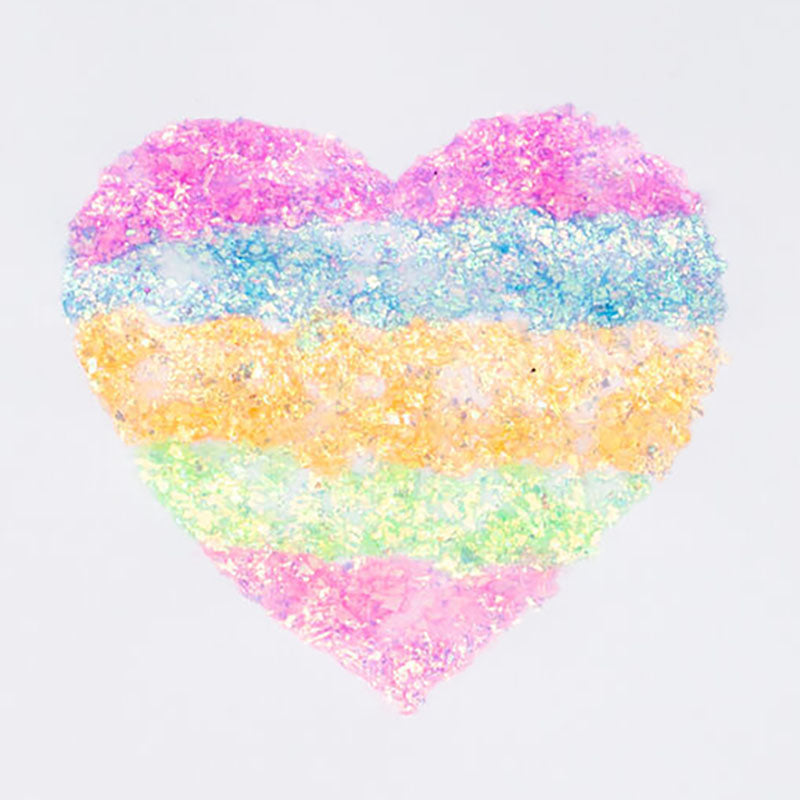 Tiger Tribe Glitter Goo - Pastel Shimmer Heart