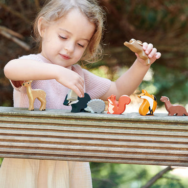 Tender Leaf Toys Hedgehog Outside