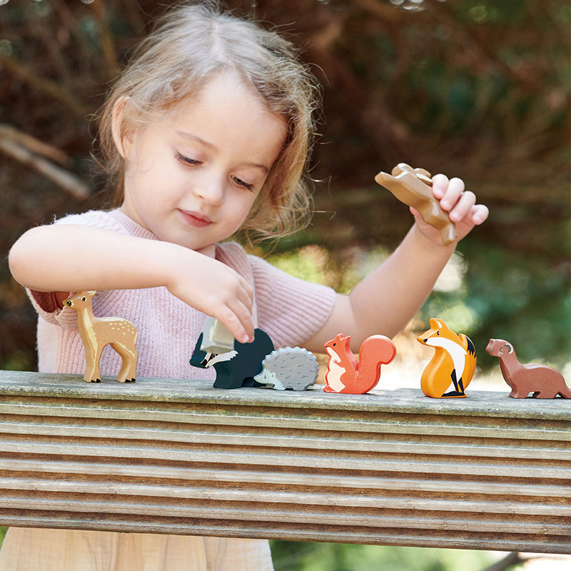 Tender Leaf Toys Fallow Deer Outside