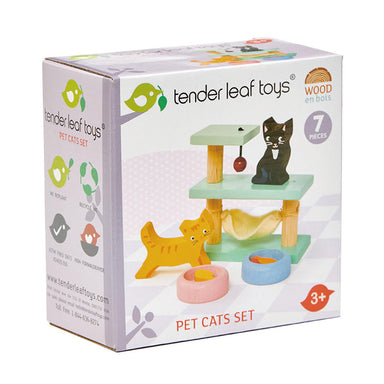 Tender Leaf Toys Pet Cat Set Box
