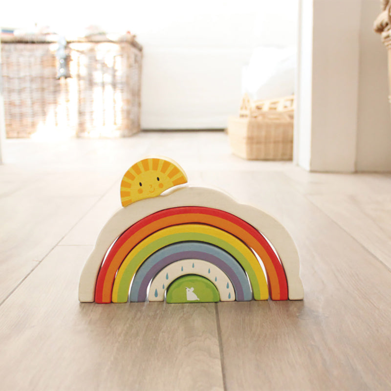 Tender Leaf Toys Rainbow Tunnel Floor