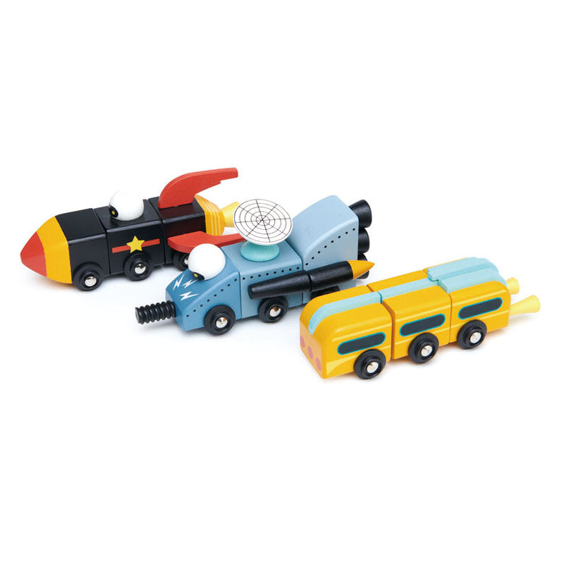 Tender Leaf Toys Space Racer Vehicles 3
