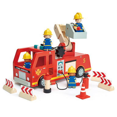 Tender Leaf Toys Fire Engine