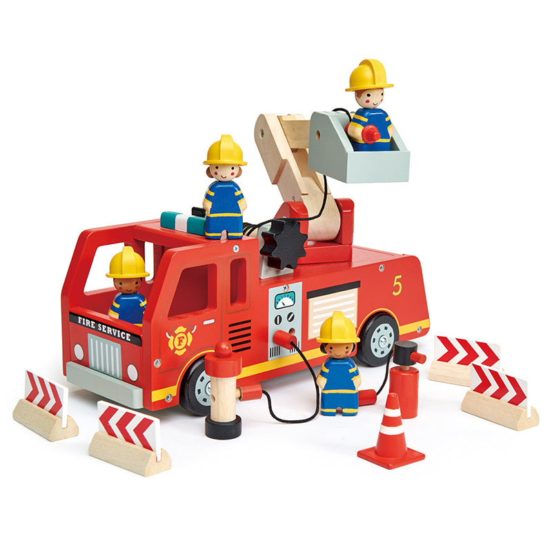 Tender Leaf Toys Fire Engine