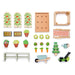 Tender Leaf Toys Greenhouse with Garden Set Contents