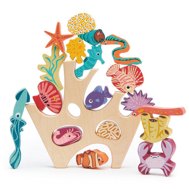 Tender Leaf Toys Stacking Coral Reef