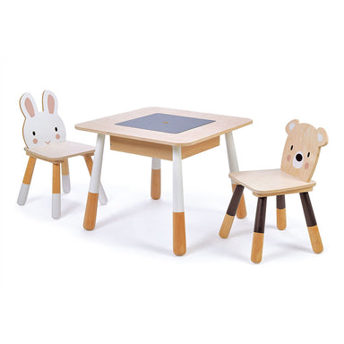 Tender Leaf Toys Forest Wooden Table & 2 Chairs
