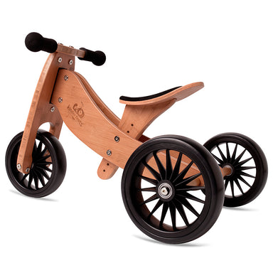 Artiwood Tiny Tot PLUS Bamboo 2-in-1 Balance Bike and Trike