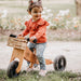 Artiwood Tiny Tot PLUS Bamboo 2-in-1 Balance Bike and Trike Girl Riding