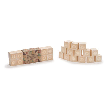 Uncle Goose Lowercase Alphablanks Set of 14