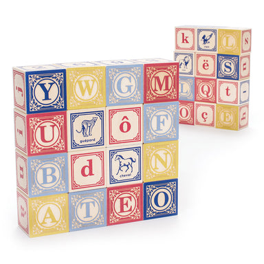 Uncle Goose French Wooden Alphabet Blocks