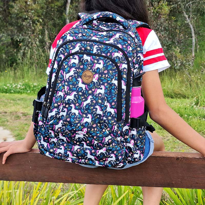 Alimasy Unicorn Forest Kids Large Backpack 