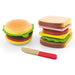 Viga Hamburger and Sandwich Wooden Play Food