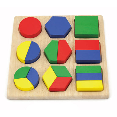 Viga Shape Block Wooden Puzzle