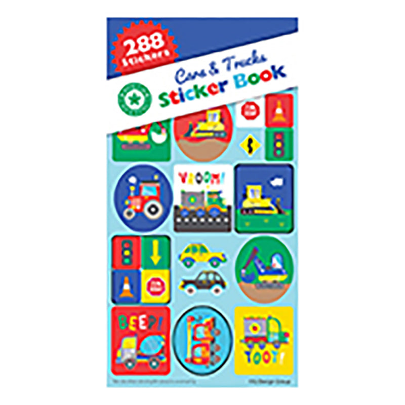 Cars & Trucks Sticker Book