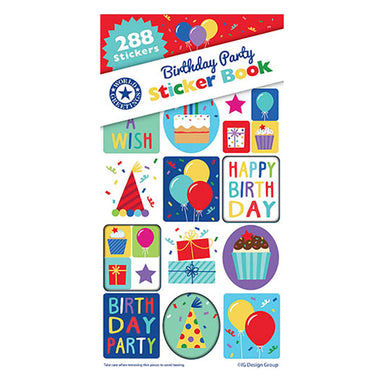 Birthday Party Sticker Book