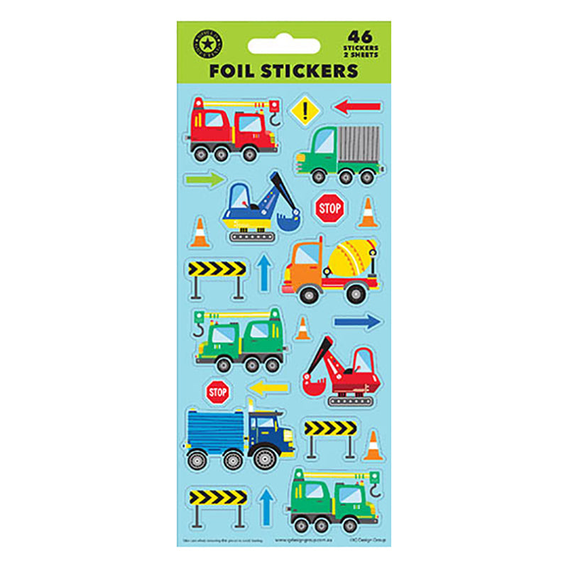 Truckers Foil Sticker Sheets