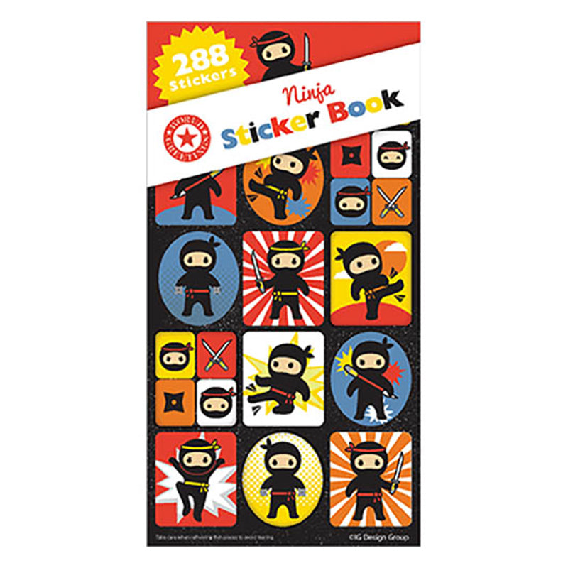 Ninja Sticker Book 