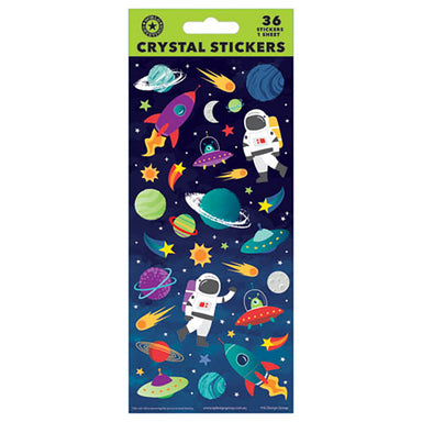 IG Design Group Space Crystal Sticker Sheet