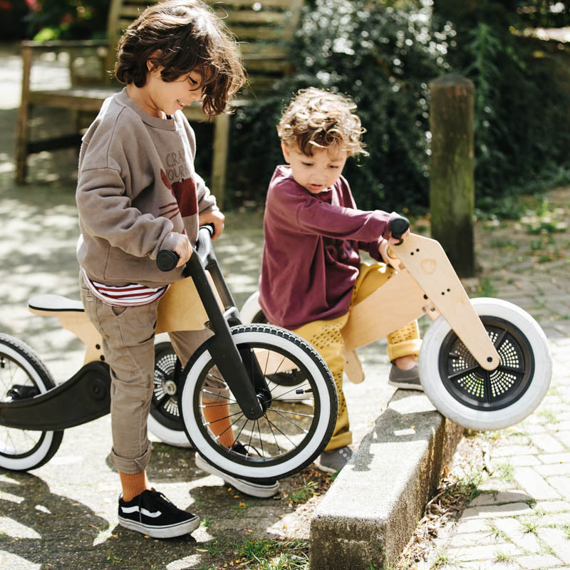 Wishbone 3 in 1 Wooden Bike Original Kids Riding