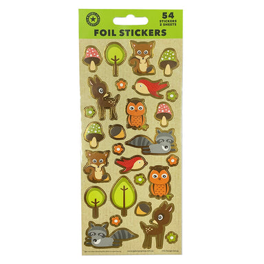 Woodland Foil Sticker Sheets