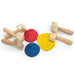 Educational Colours Wooden Pattern Hammers 5pc 2