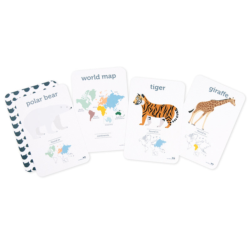 Two Little Ducklings World Animal Flash Cards