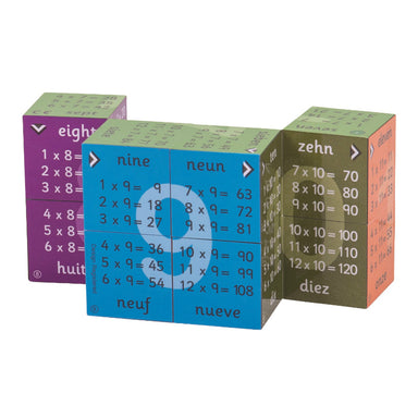 Zoobookoo Cube Book Multiplication Tables 