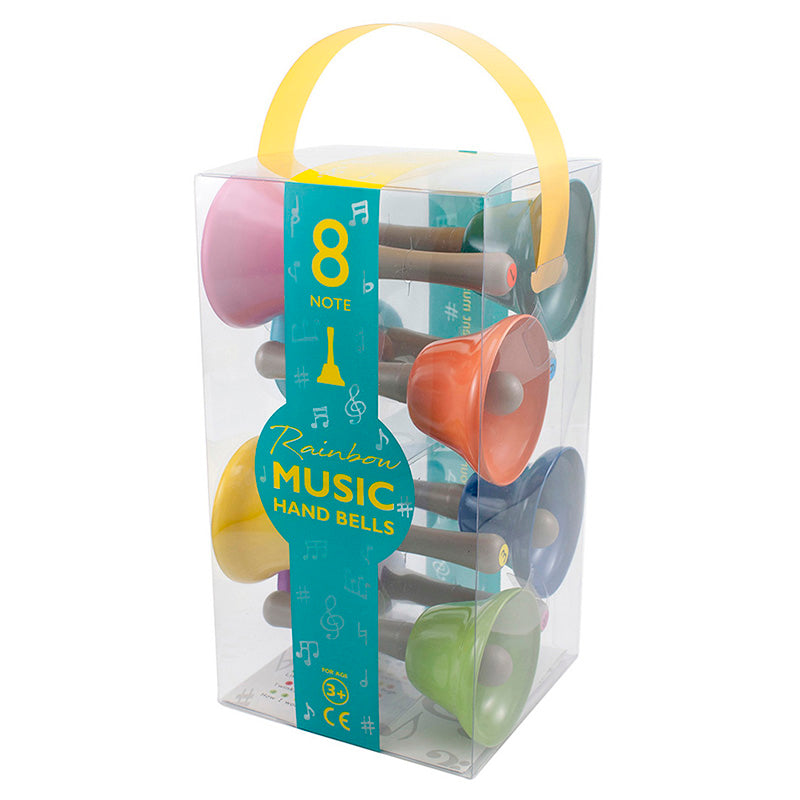 Musical Instrument Eight Note Hand Rainbow Bells Box