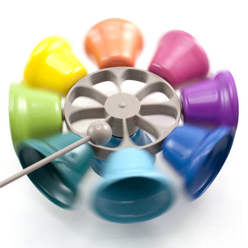 Artiwood Musical Instrument Spinning Rainbow Bells 2