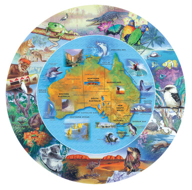 Blue Opal Wild Australia From Desert to Sea 100 piece Puzzle 2