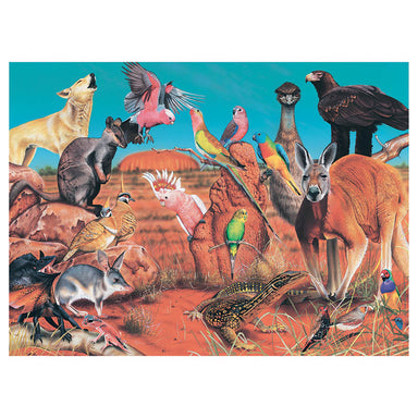 Blue Opal Wild Australia The Outback Puzzle 100pc Finished 