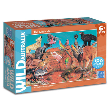 Blue Opal Wild Australia The Outback Puzzle 100pc