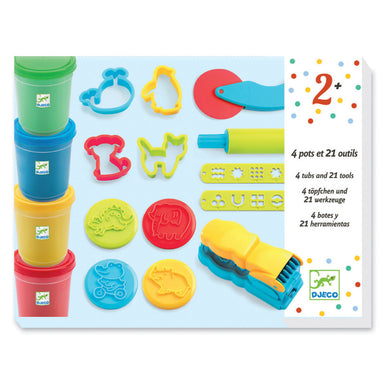 Djeco Play Dough Starter Set Box