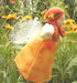 Evi Doll Small Yellow Fairy Girl in Garden