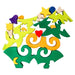 Fauna Wooden Christmas Tree Puzzle Pieces