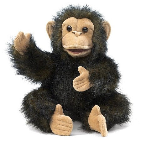Folkamanis Baby Chimpanzee Hand Puppet