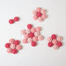 Grapat Mandala Pink Flowers 36 pieces