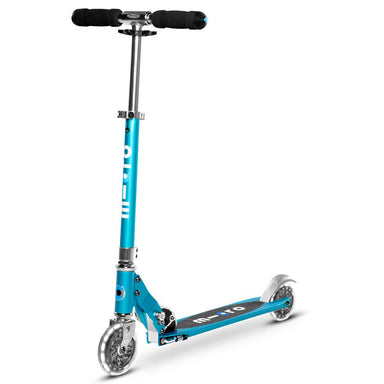 Micro Sprite Micro Scooter Ocean Blue - LED Wheels