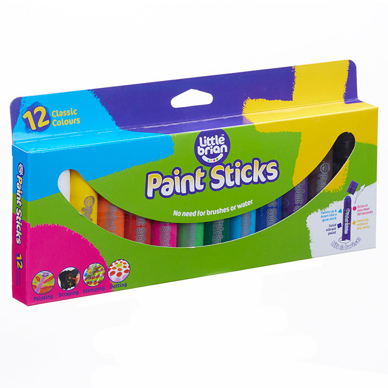 Little Brian Paint Sticks Classic 12 pack