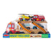 Melissa & Doug Emergency Vehicle Carrier with 4 Vehicles Packaging