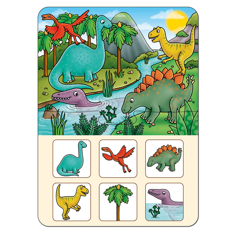 Orchard Toys Dinosaur Lotto Memory Game Board