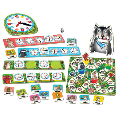 Orchard Toys What's The Time Mr Wolf Time Telling Game
