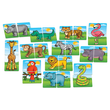 Orchard Toys Jungle Heads & Tails Matching Game