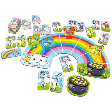 Orchard Toys Rainbow Unicorns Contents