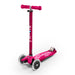 Maxi Micro Deluxe Scooter Pink - LED Wheels