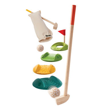 PlanToys Mini Golf Set Contents